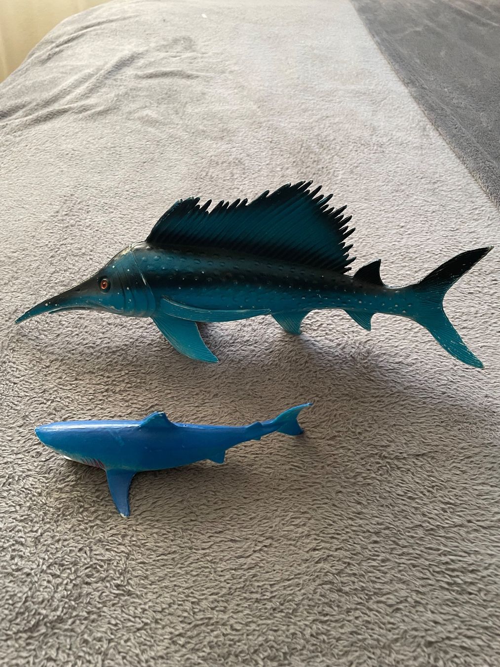 Figuren: Gummifiguren - Blauer Marlin Fisch Meer – Gebraucht aus CHAM von AKIS1992 2