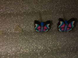 ohrringe modeschmuck,,2 schmetterling,,,mehrere farben