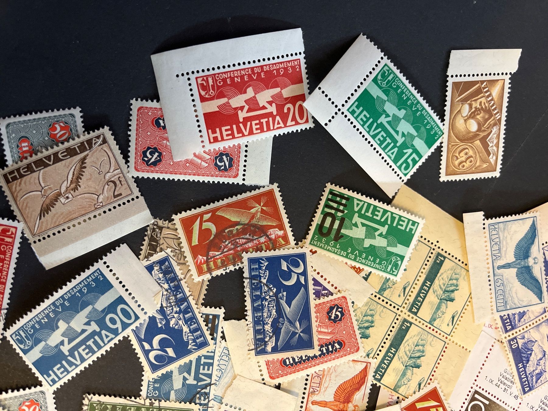 Tutti i francobolli: Grosse Flugpost Sammlung Schweiz ab Fr. 1.- – Usato da Dagmersellen venduto da wyss1982 1