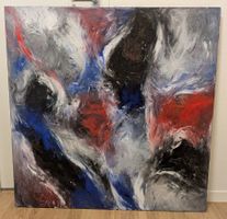 😊 CC Art BILD,100x100cm, auf Leinwand, handmade