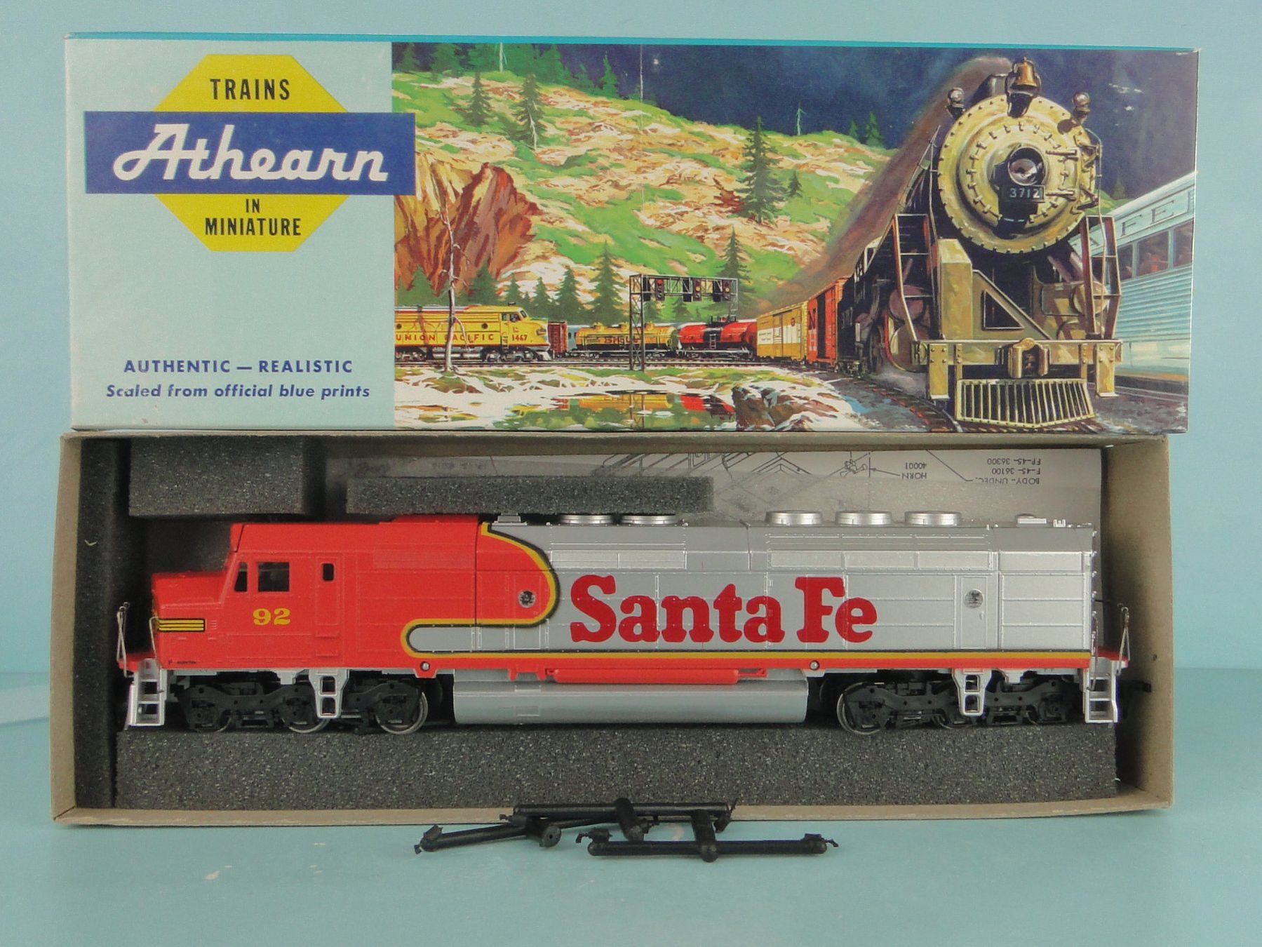 Modellini di ferrovie: Athearn 3621 Santa Fe FP 45 – Usato da Bülach venduto da cann11 2