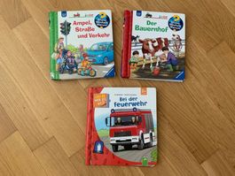 3x Wieso Weshalb Warum Bücher Kinderbücher für 2-4 jährige