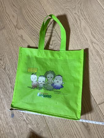 Kleine grüne Einkaufstasche/Stofftasche Nagano