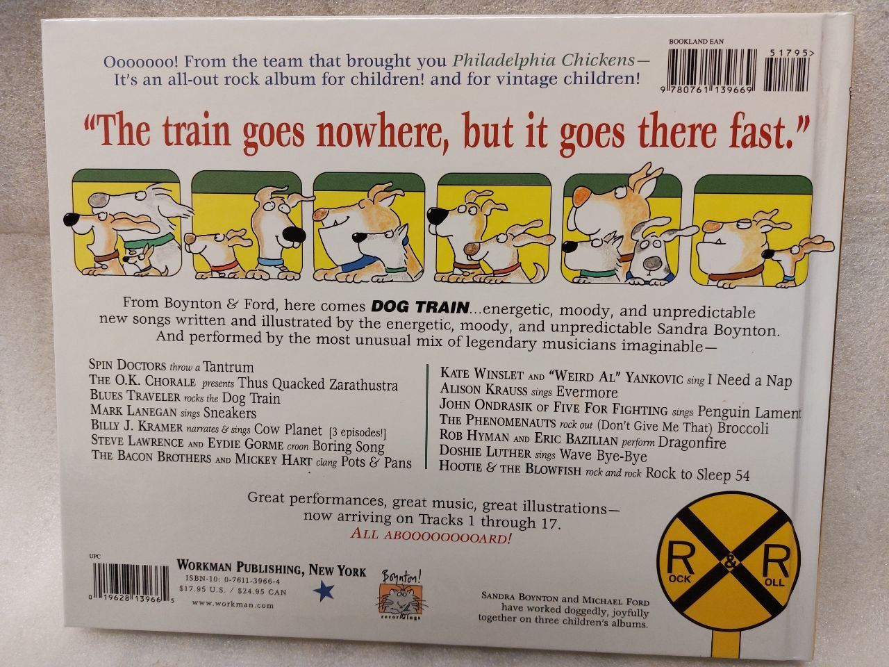Livres: Dog Train Rock & Roll CD + Book by Sandra Boynton – D'occasion à Pambio Noranco par Pol69 7