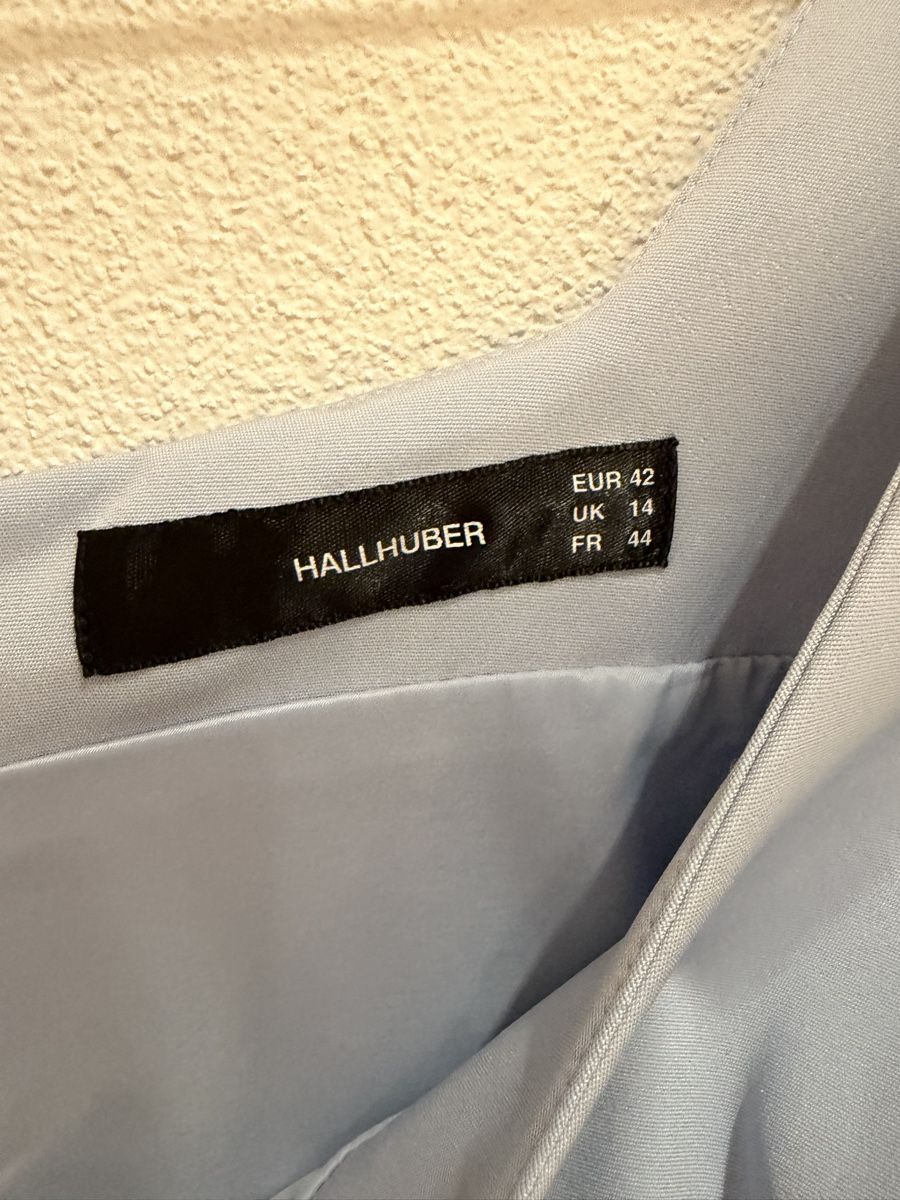 Hallhuber Vestiti: Hallhuber Kleid Hellblau Grösse 42 – Usato da Triesen venduto da giu_f78m 2