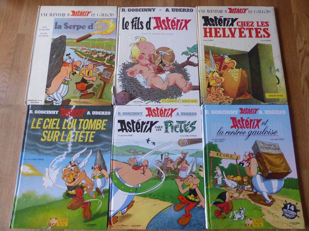 Astérix ( 6x in Französisch ) Kaufen auf Ricardo