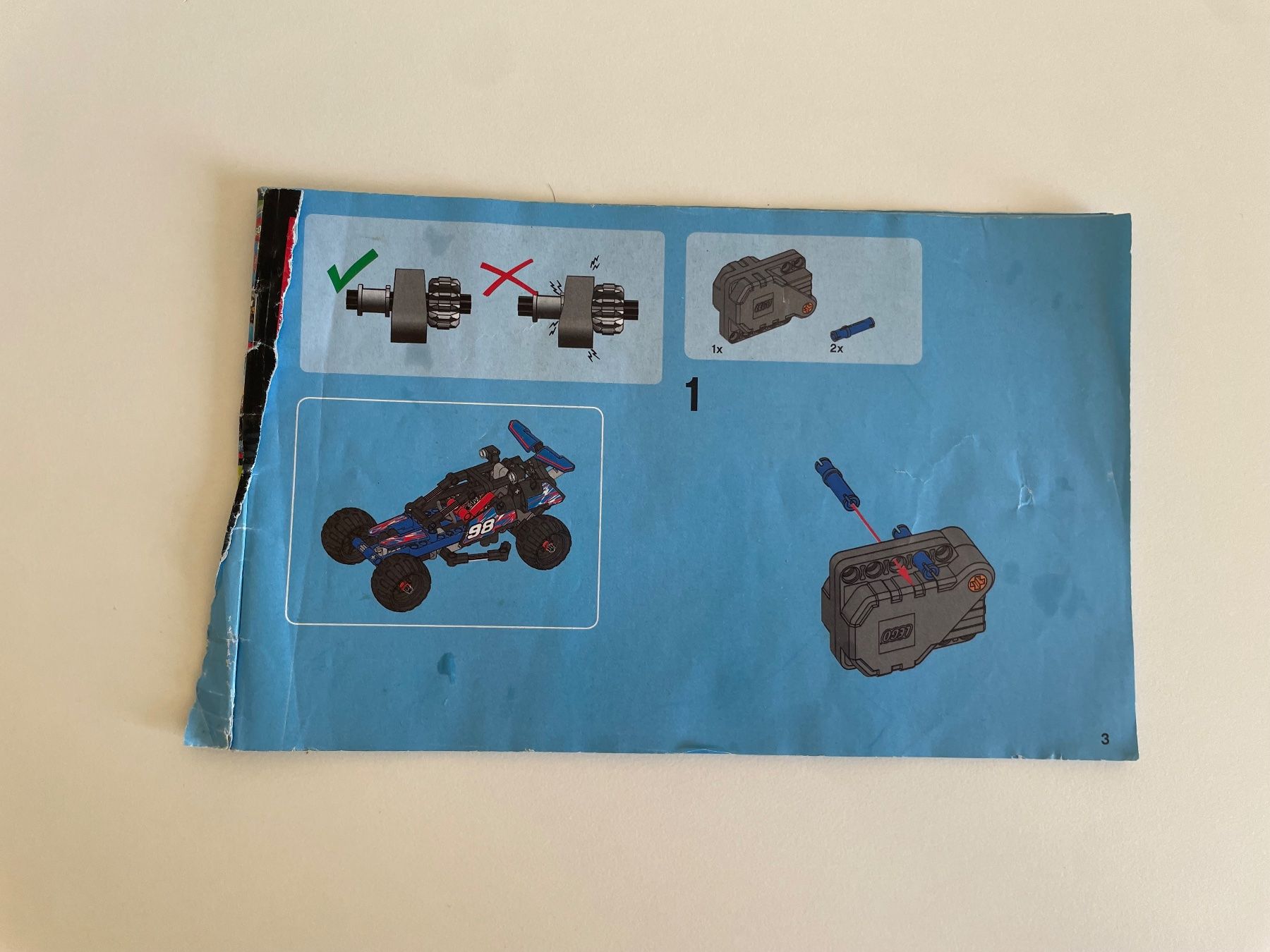 Lego Kit di costruzioni: Lego Technic- 42010 Off-road Racer – Usato da Walenstadt venduto da GreenGoblin 1