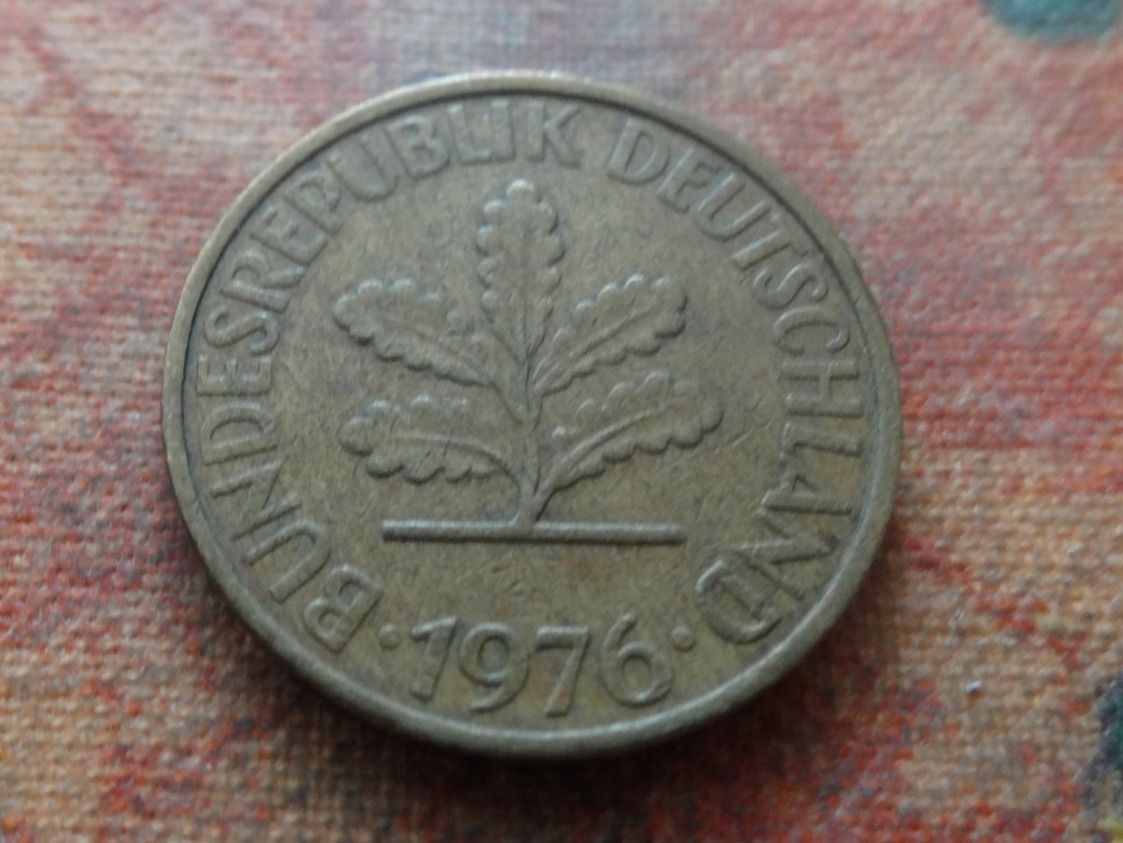 Tutti le monete: DEUTSCHLAND 10 Pfennig 1976 – Usato da Romanel-sur-Lausanne venduto da Swift13