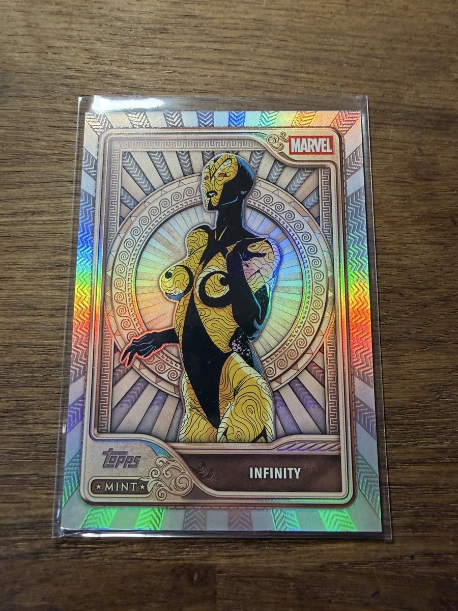 Topps Carte collezionabili: 2026 Topps Marvel Mint Infinity Bronze Card – Nuovo (secondo la descrizione) da Goldach venduto da pipinio