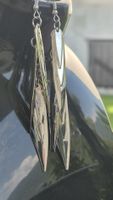 Orecchini pendenti lunghi argento donna