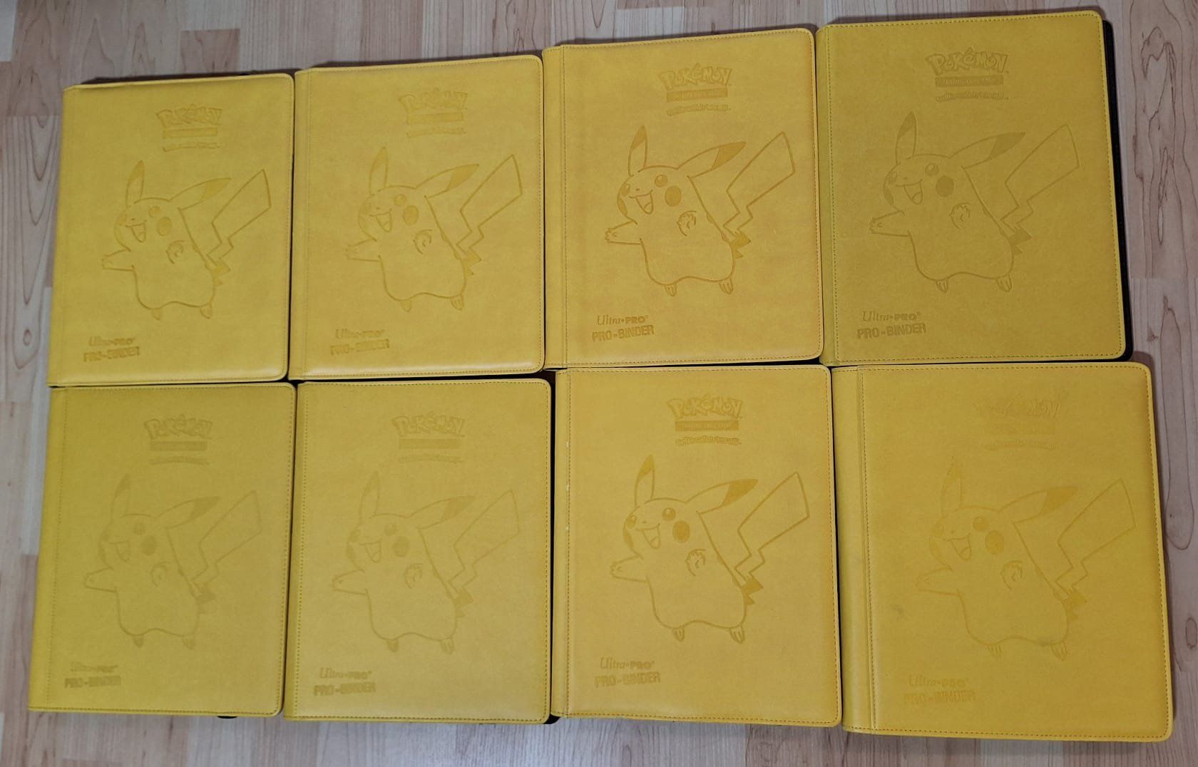 Pokémon Carte collezionabili: 8 Pikachu Pokémon Binder (9-Pocket) – Usato da Andwil SG venduto da popatus