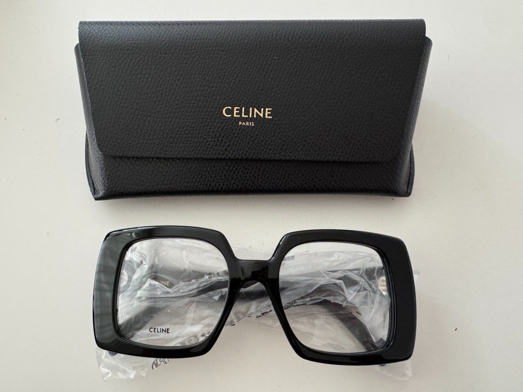 Occhiali & Lenti: Celine Eyewear Triomphe square glasses – Nuovo e nell'imballaggio originale da Gland venduto da billbiz 5