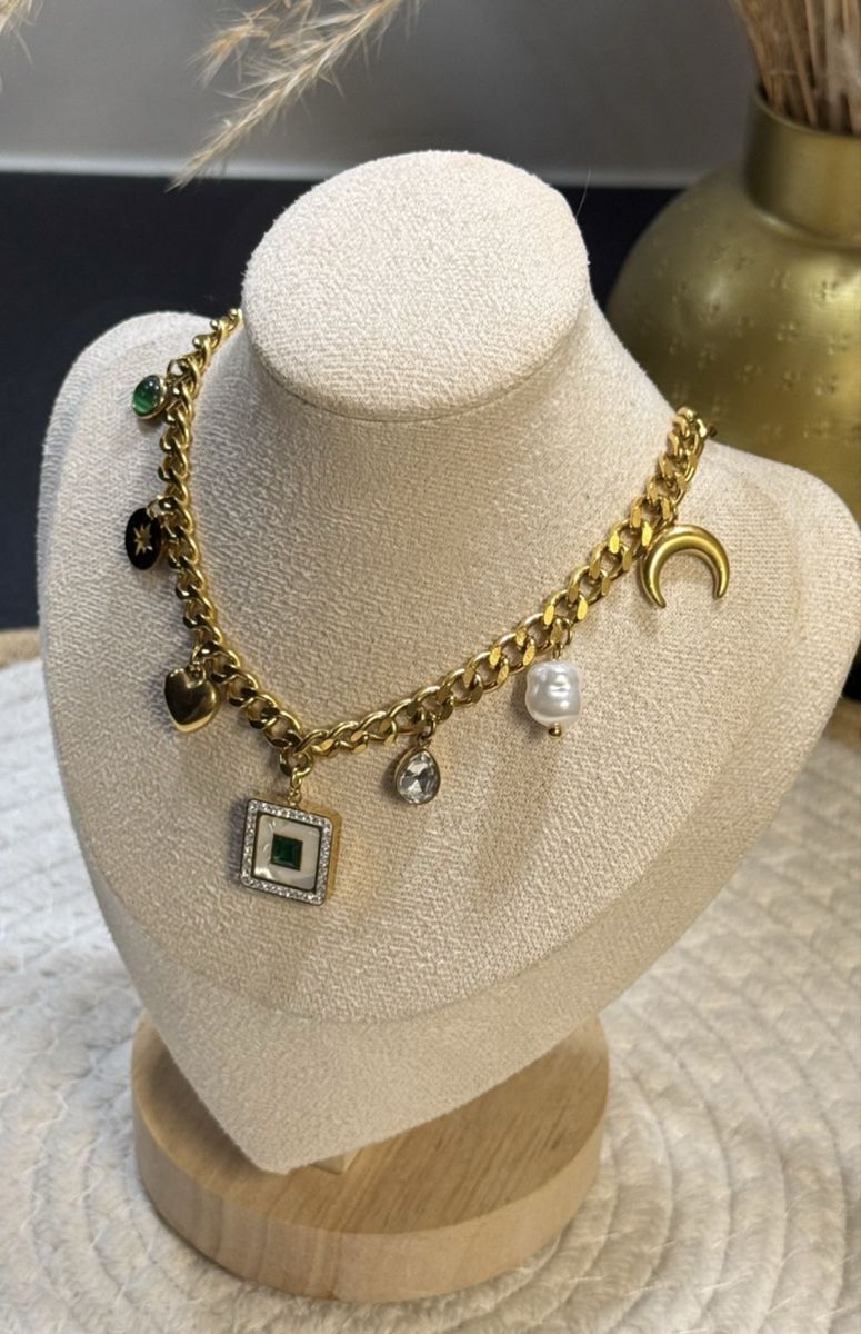 Catenine: Collier en acier inoxydable – Nuovo e nell'imballaggio originale da Châtel-St-Denis venduto da Montclair_Swiss