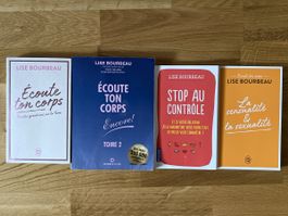 Écoute ton corps, Lise Bourbeau, 4 Bücher / 4 livres