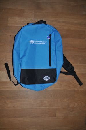 Leichter Rucksack der International Bio Convention - NEU
