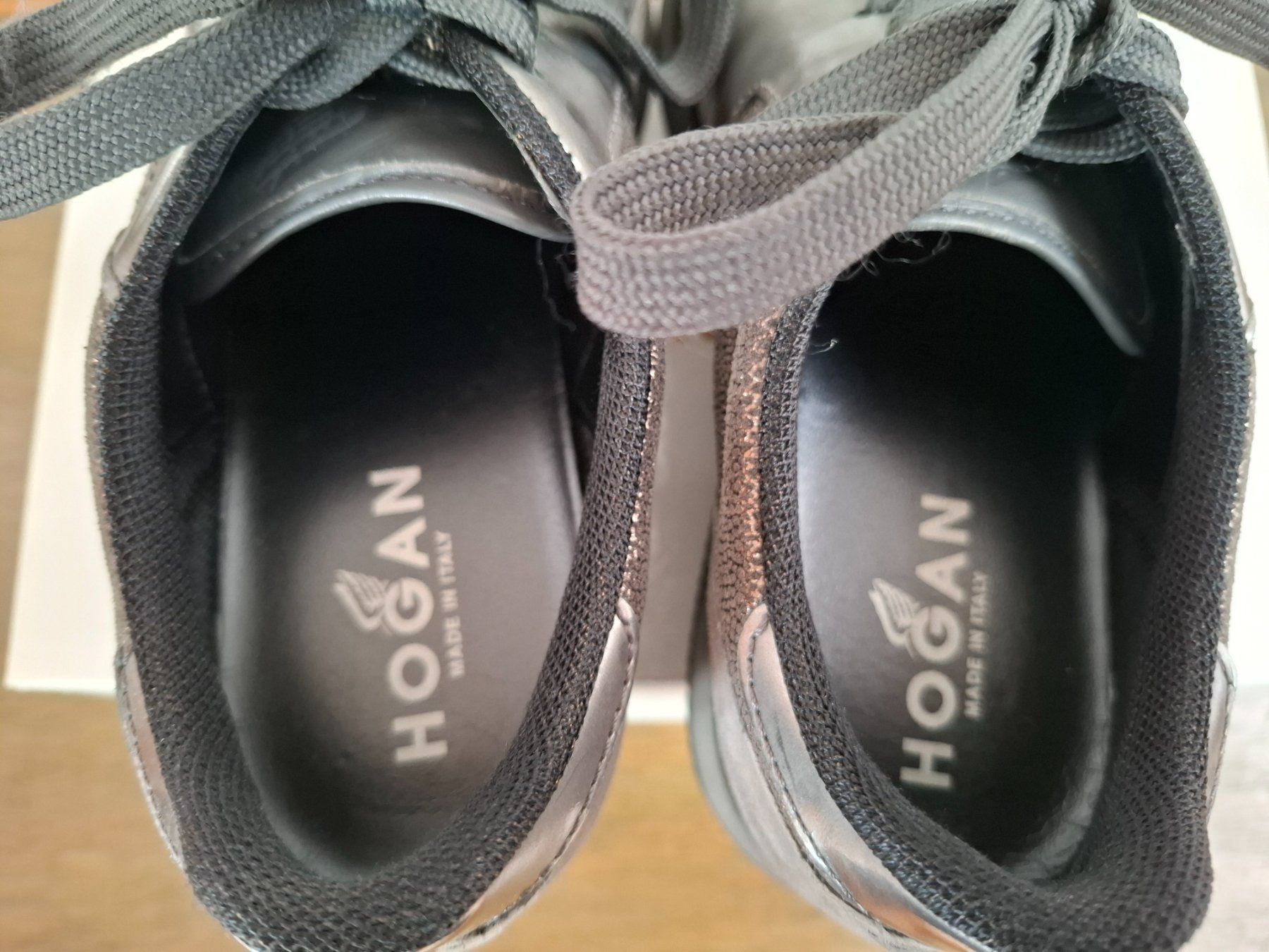 Scarpe da donna: Chaussures marque HOGAN - Daim/velours gris - Taille 38 – Usato da Meinier venduto da Gattuso22 8