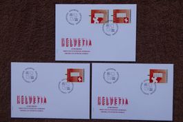 (F419) FDC 2005: Automatenmarken Zst. Nr. 19 + 20