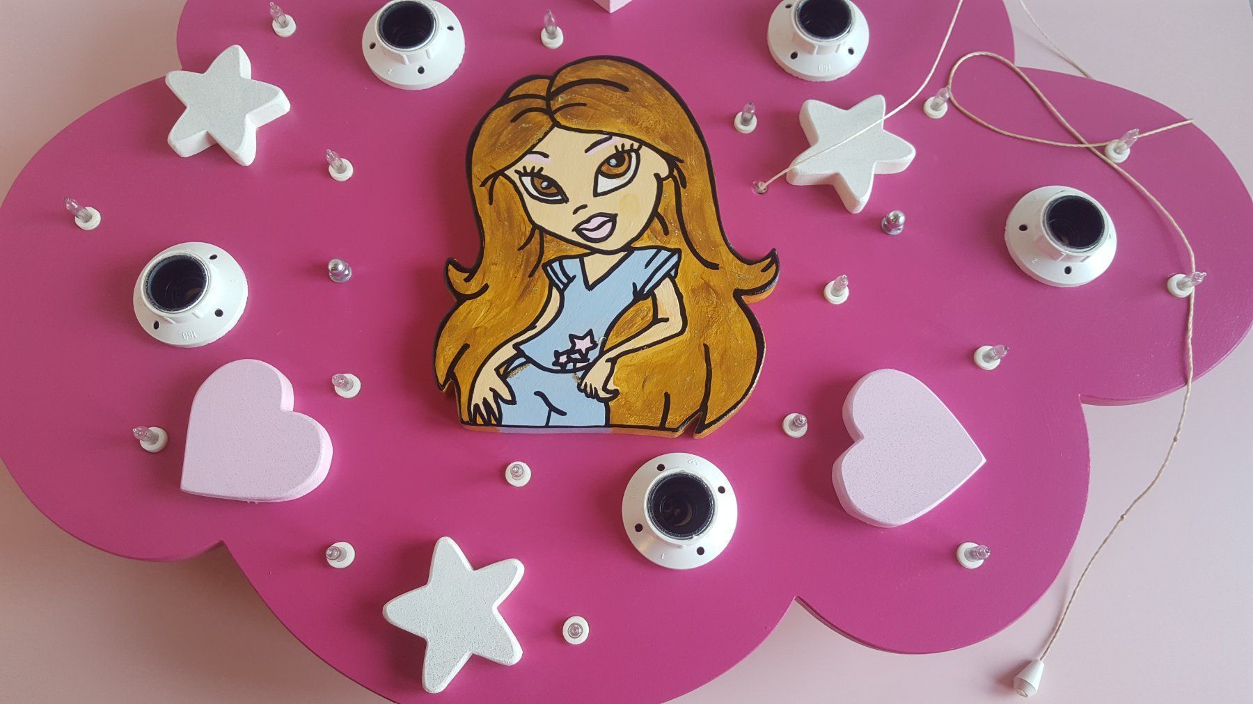 Lampadari & plafoniere: Bratz Deckenlampe/ Deckenleuchte Prinzessin – Nuovo (secondo la descrizione) da Uster venduto da BellaBimbaQ 4
