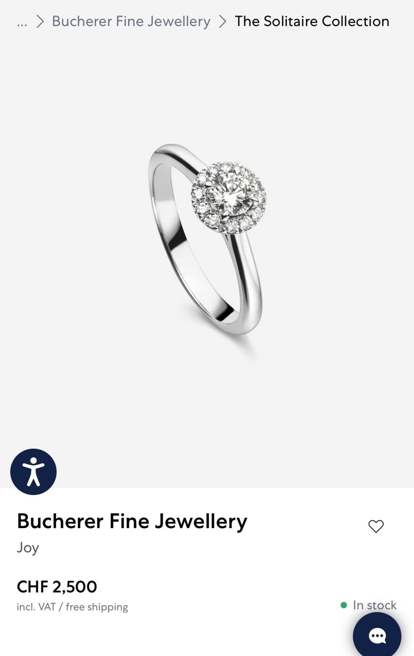 Bucherer Ringe: Bucherer "Joy" Ring - Authentic Designer Jewellery Find! – Gebraucht aus Bern von CH_secondhand
