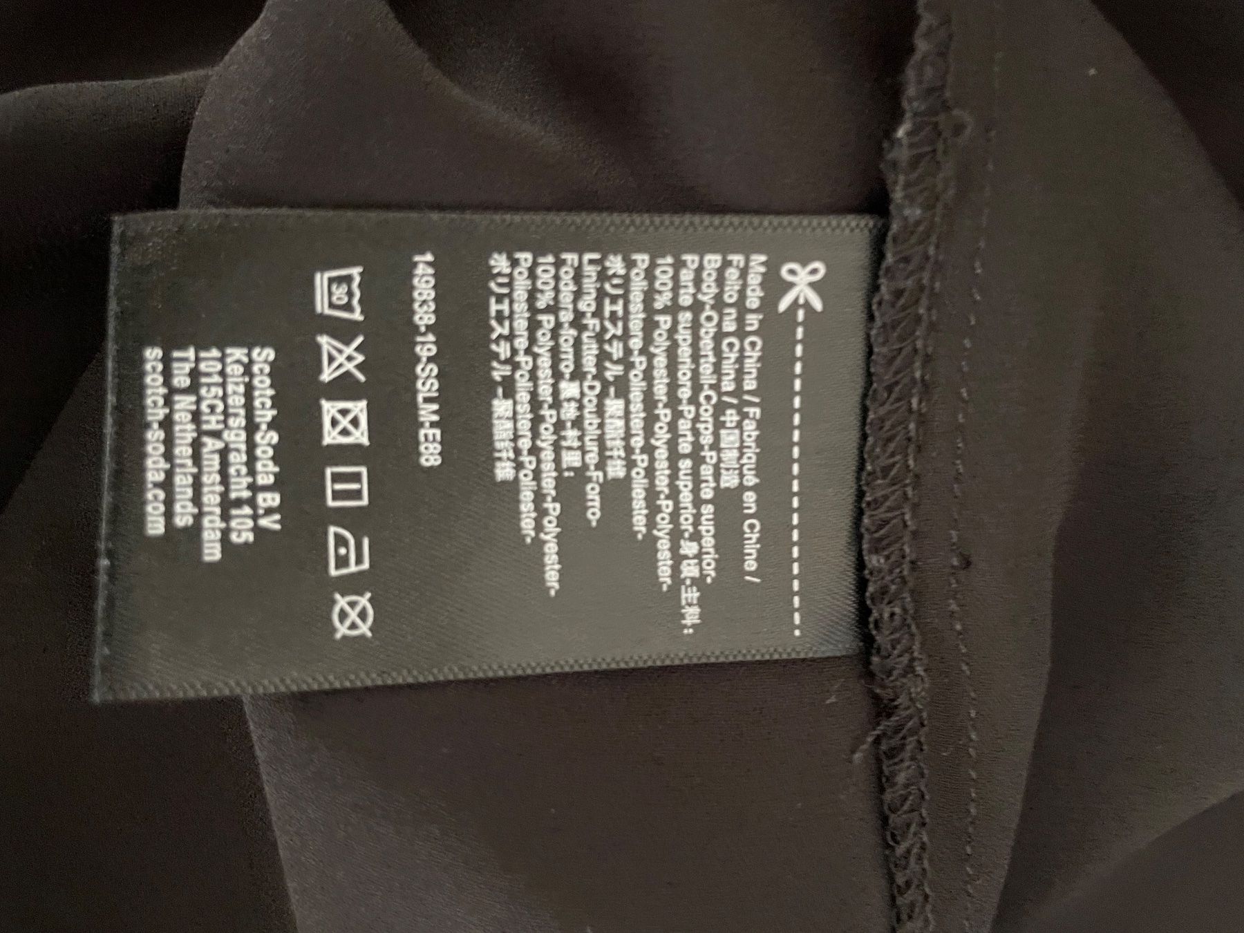 Maison Scotch Robes: Kleid Schwarz Scotch & Soda – Neuf (Voir description) à Unteriberg par fae_2gz2 2