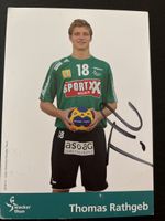 Signierte Handballkarte Thomas Rathgeb Wacker Thun