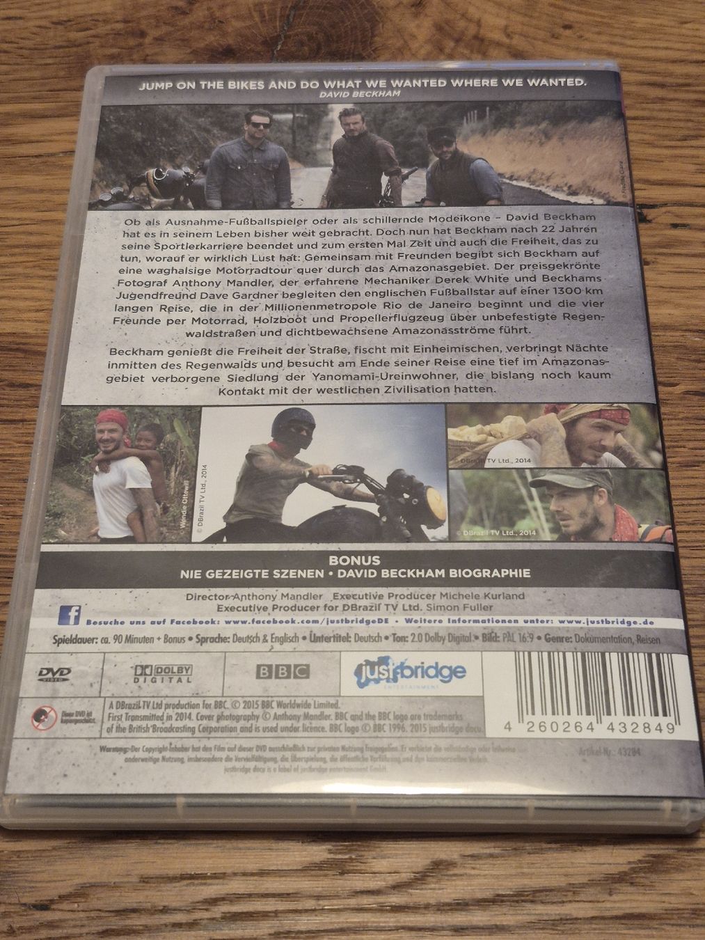Alle DVDs: David Beckham - Abenteuer Amazonas DVD - Neuwertig! – Gebraucht aus Oberembrach von giu_7ksd 1