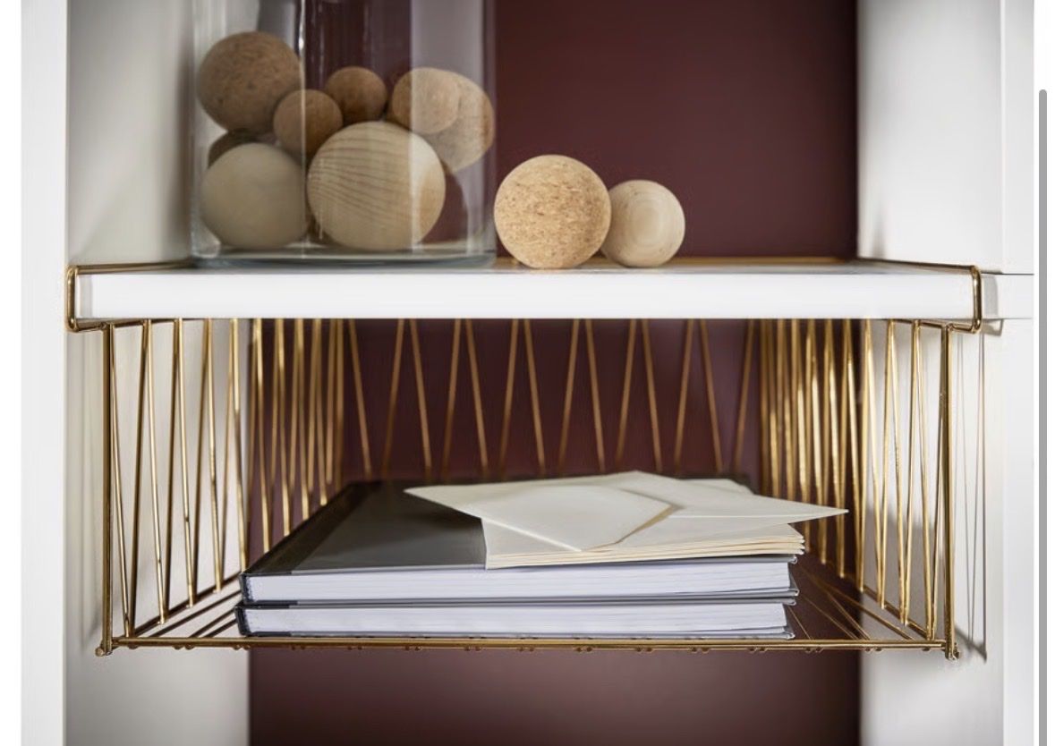 Ikea Altro per la casa: Ikea Kallax Drahtkorb Gold – Nuovo (secondo la descrizione) da Zürich venduto da sge_8gzg 3