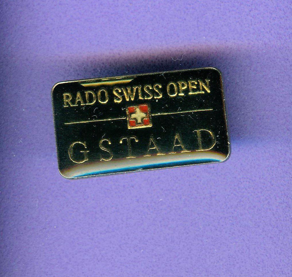 Placchette & Badge: RADO SWISS OPEN  Gstaad – Usato da Winterthur venduto da Sammleroase