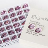4320 Swarovski, Antique Pink / 14×10 mm / 1 Stück