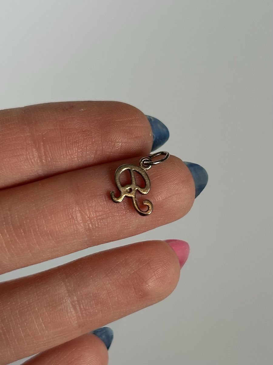 Ciondoli: Schöner "R"Charm aus 925 Silber – Usato da Bern venduto da Ilikebluegems 1