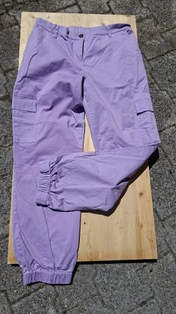 Pantalon cargo lavande  T42