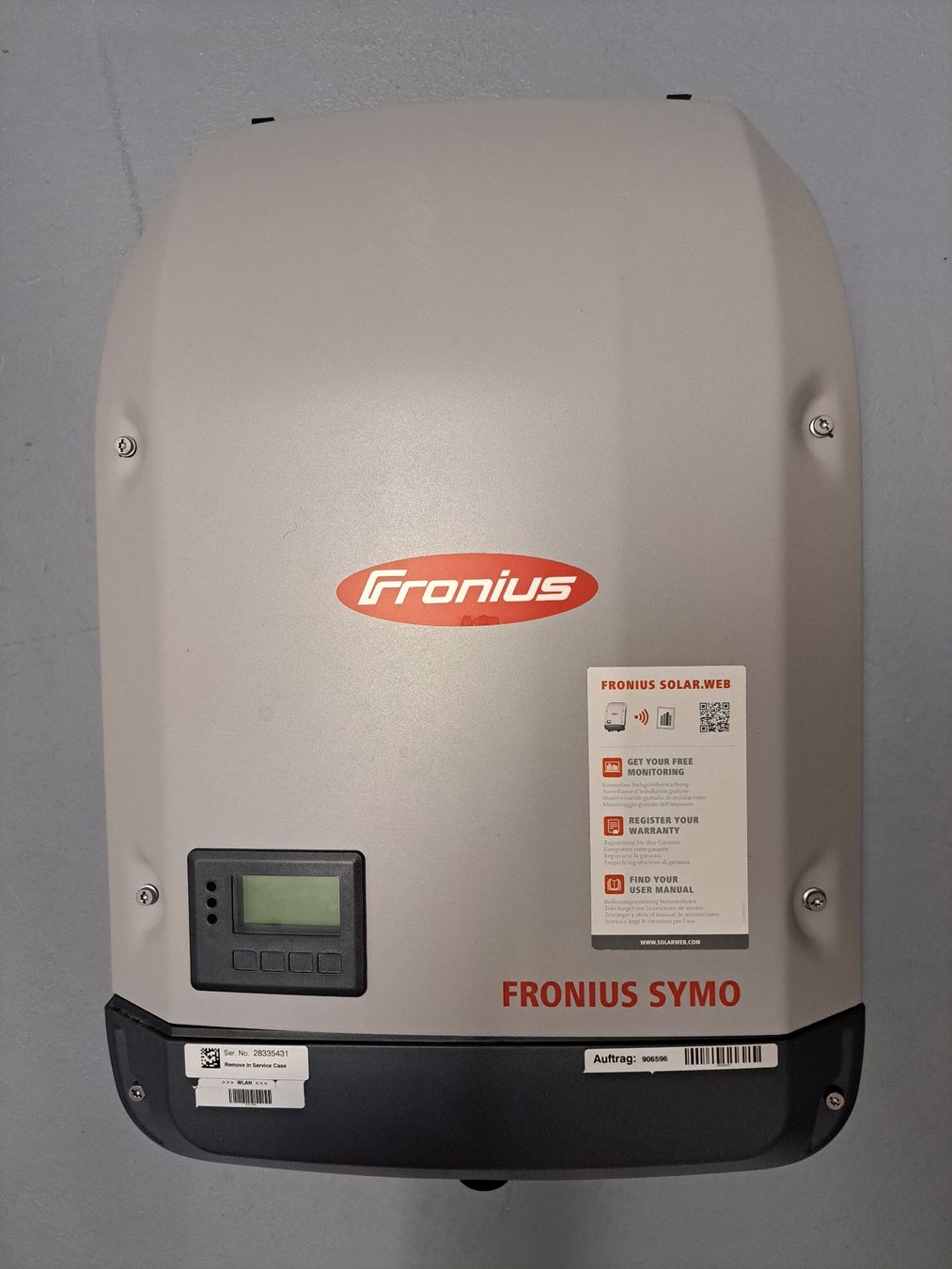 Onduleurs: Wechselrichter  Fronius Symo 6.0-3-M – D'occasion à Bottmingen par Sabi_y2