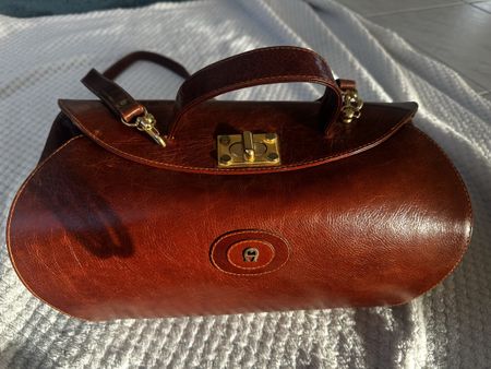 Aigner Vintage Handtasche aus Leder