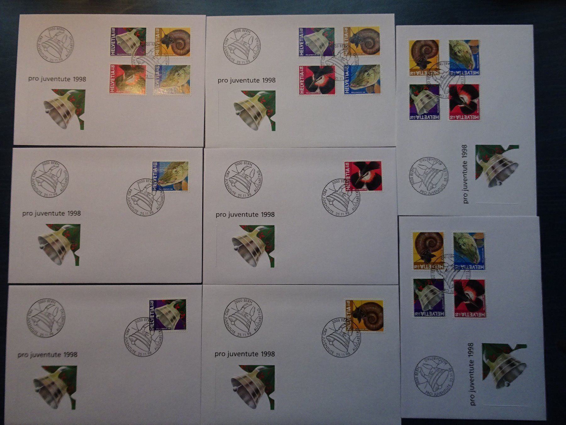 Alle Briefmarken: PJ 1998 – Neu (gemäss Beschreibung) aus Aadorf von Chnorli-Furz