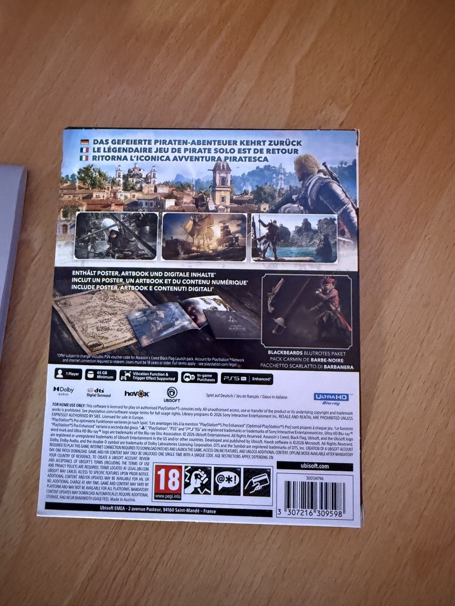 Giochi: Assassin’s Creed Black Flag Resynced - Launch Edition – Nuovo (secondo la descrizione) da Bern venduto da pat_g5v7 1