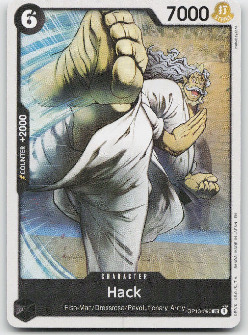 Bandai Carte collezionabili: One Piece Hack OP13-090 UC – Usato da Lugano venduto da VlaseCard