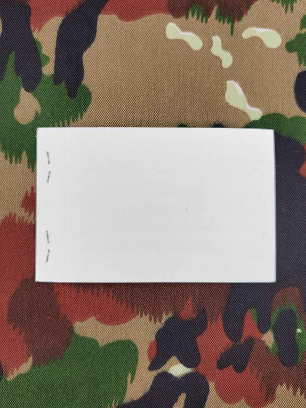 Schweizer Armee Uniformi: Übungs-Kampfstoffnachweispapier 6 Blatt, 1989 – Usato da Bauma venduto da SwissMilitaria 1