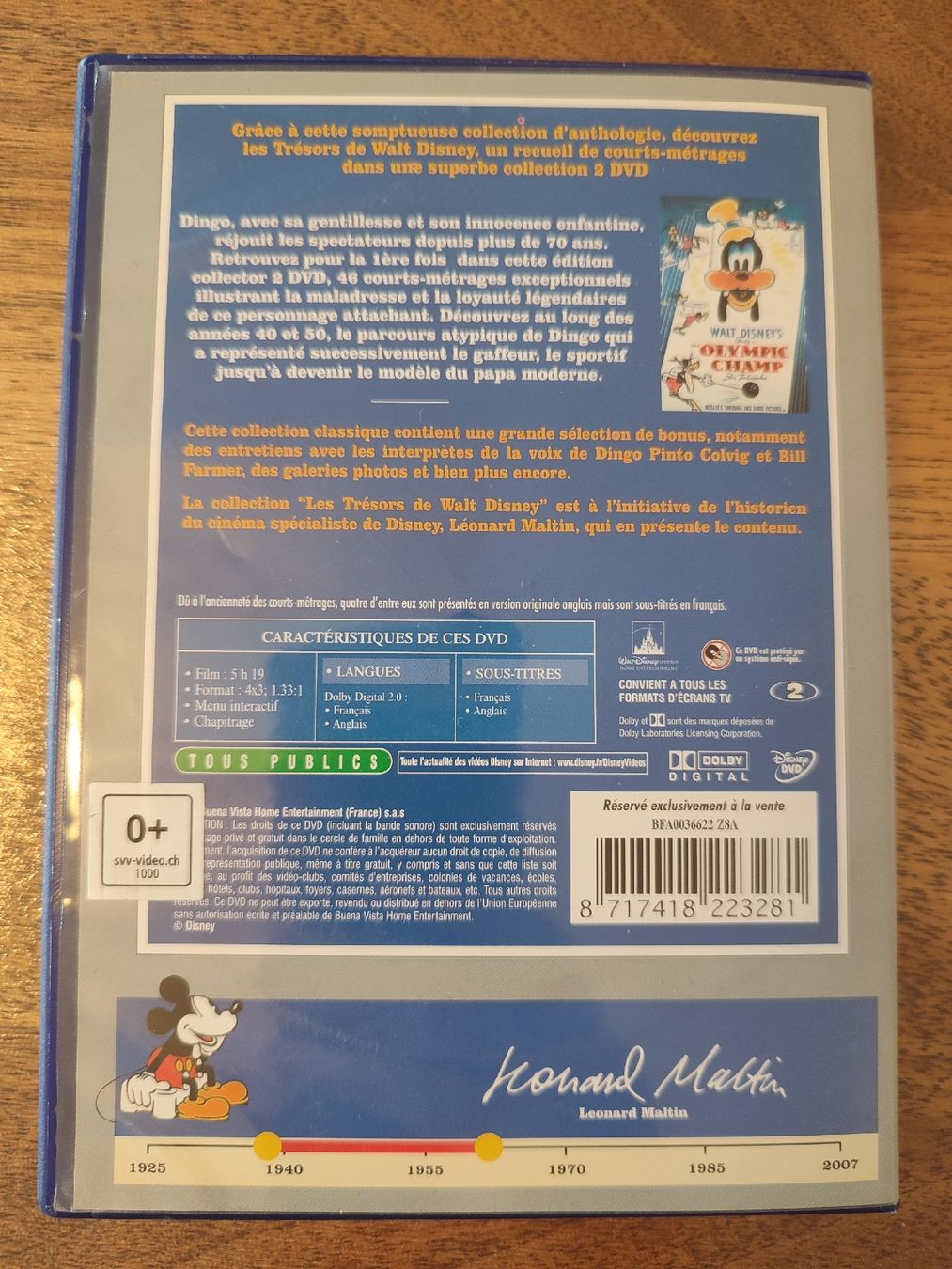 Tutti i DVDs: L'intégrale de Dingo - Edition collector 2 dvd – Usato da Bougy-Villars venduto da Vogue 3