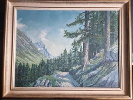 A.NIEDERER  GEMÄLDE SIGNIERT OEL/LEINWAND MIT RAHMEN