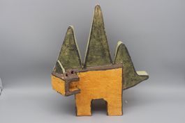 "Fabelwesen mit Drachen" ** Ueli Schmutz (1932-2024) **