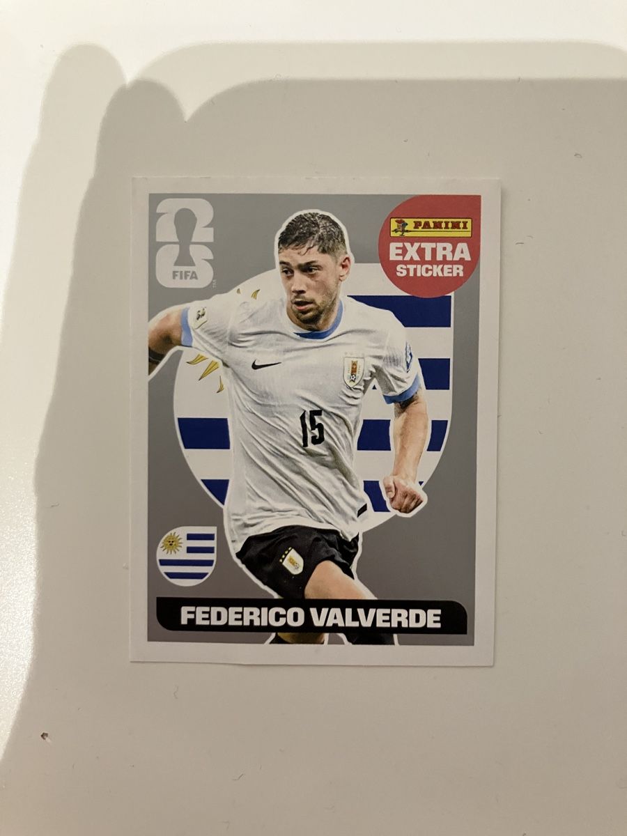 Sticker: Extra Sticker Federico Valverde Silber – Nuovo (secondo la descrizione) da Lausen venduto da gia_m7x7