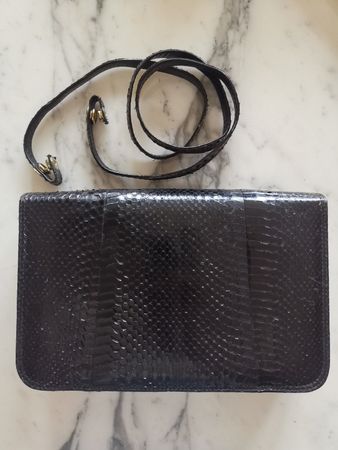 Vintage Phytonleder Handtasche
