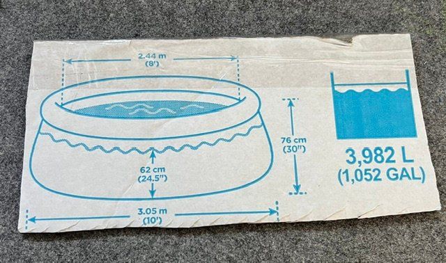 Piscine: Summer Waves Quick Set Pool 305cm x 76cm – Usato da Hofstetten SO venduto da Ferien08 1