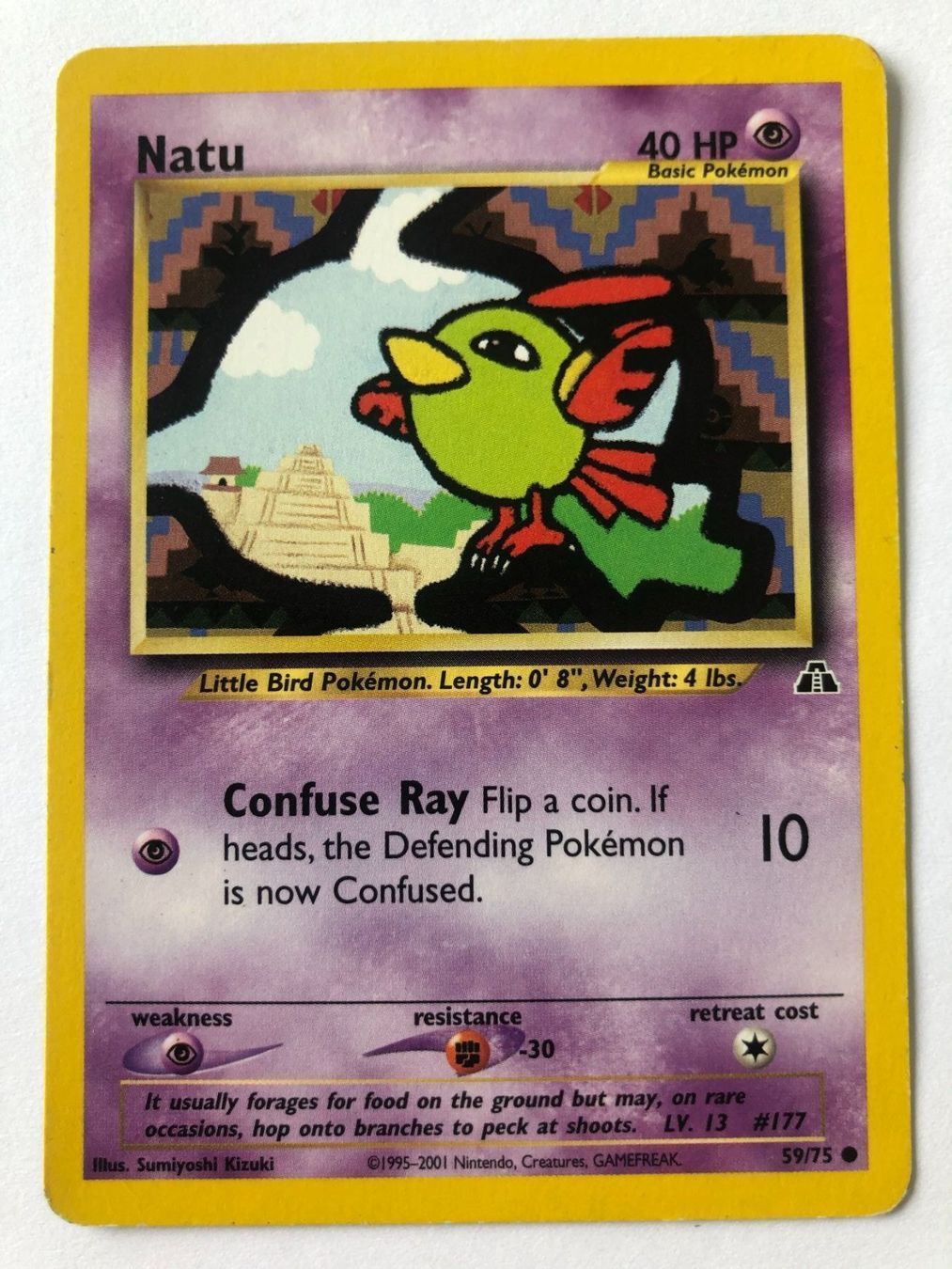 Pokémon Carte collezionabili: Natu - Neo Discovery - Pokemon – Usato da Nussbaumen AG venduto da Bika-Shop
