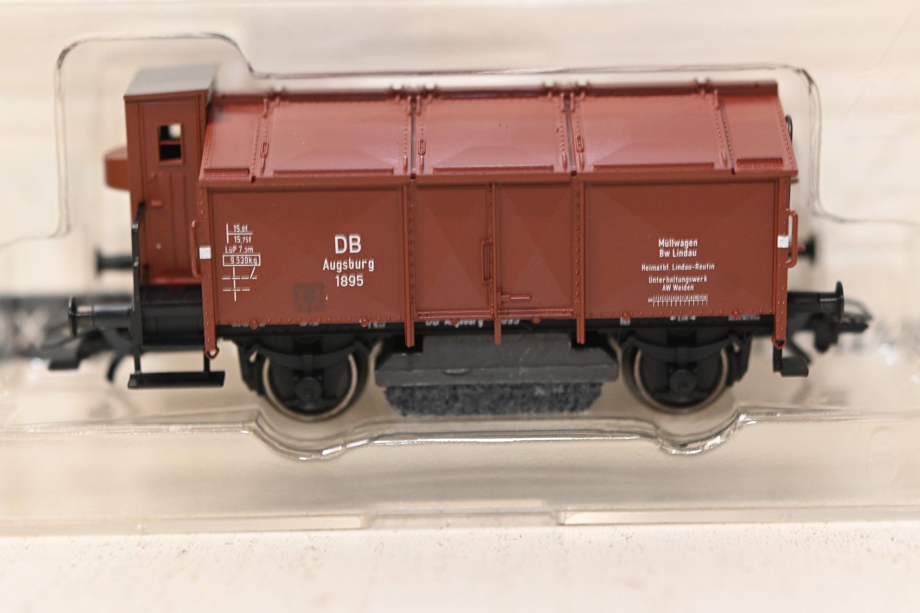 Trix Modellini di ferrovie: Güterwagen Trix 24050 HO/DC mit OVP – Usato da Laupen ZH venduto da Zmoewe 2