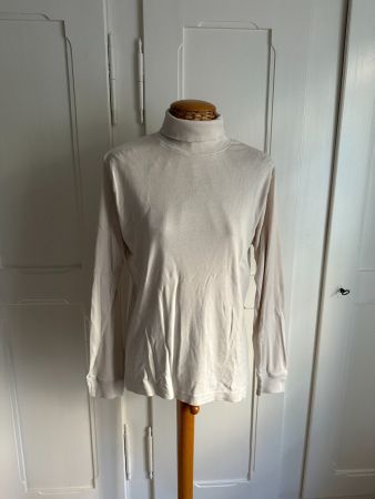 VINCI - Rollkragen Langarmshirt beige S