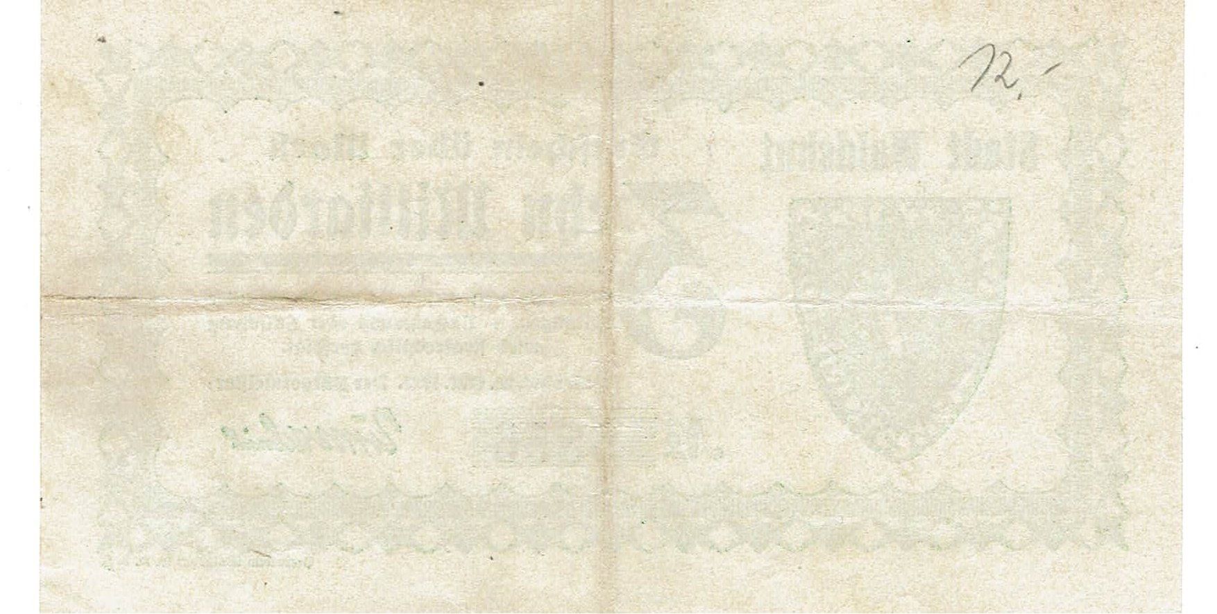 Banconote: Waldshut 10 Mrd.Mark 26.10.1923 VZ-VZ+ – Usato da Steffisburg venduto da ber_8htf 1