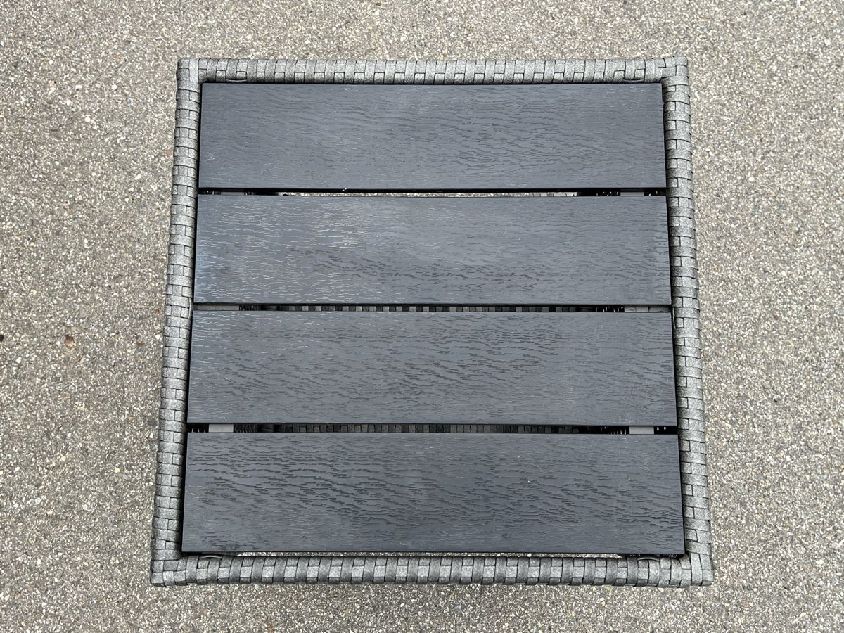 Tavoli: Casaria Gartentisch, Polyrattan, Grau, – Usato da Horgen venduto da Grizzly83 6