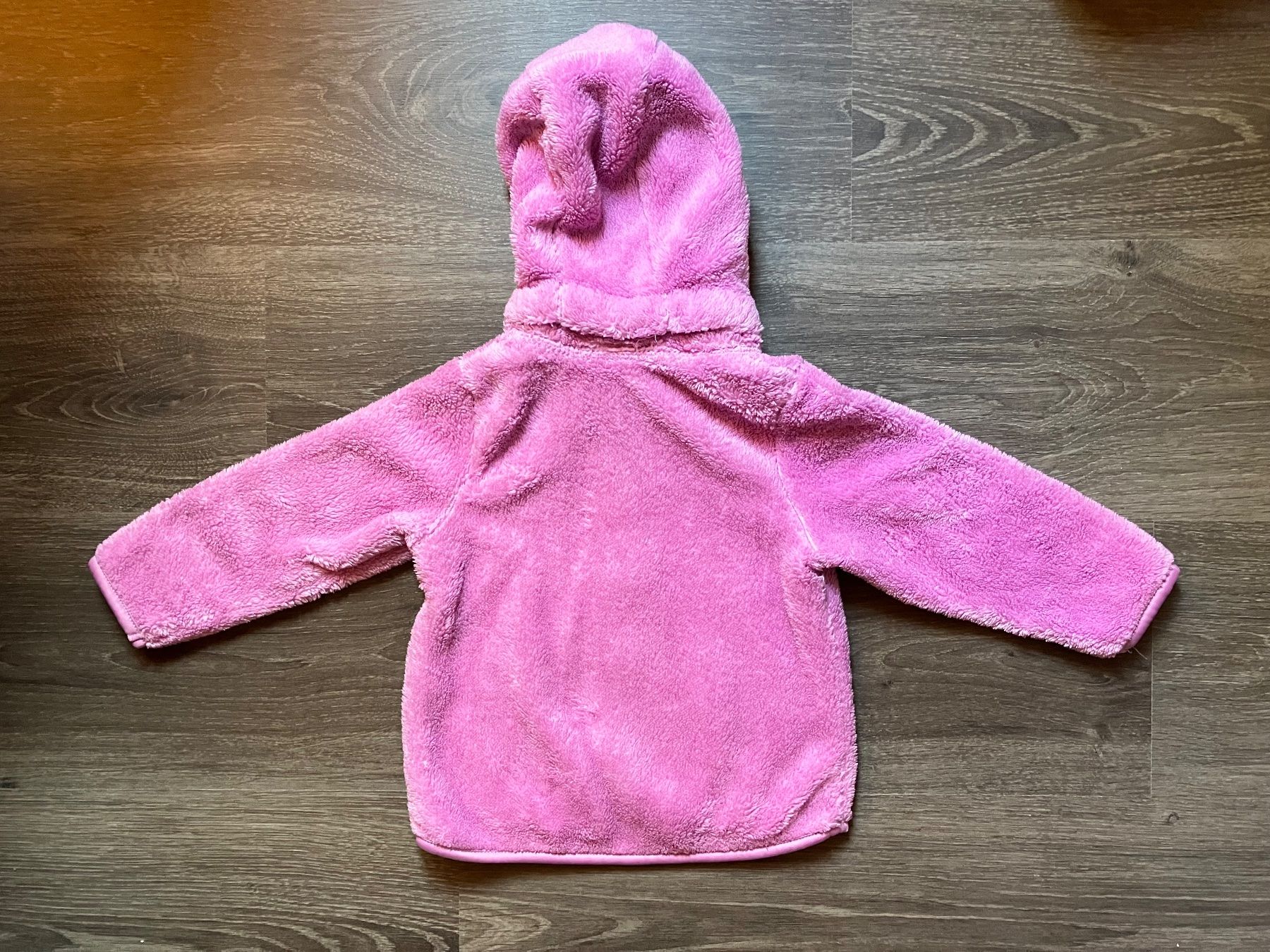 H&M Jacken & Mäntel: Jacke/Teddyjacke mit Kapuze H&M Gr. 86 – Gebraucht aus Gattikon von stri_lgs79 5