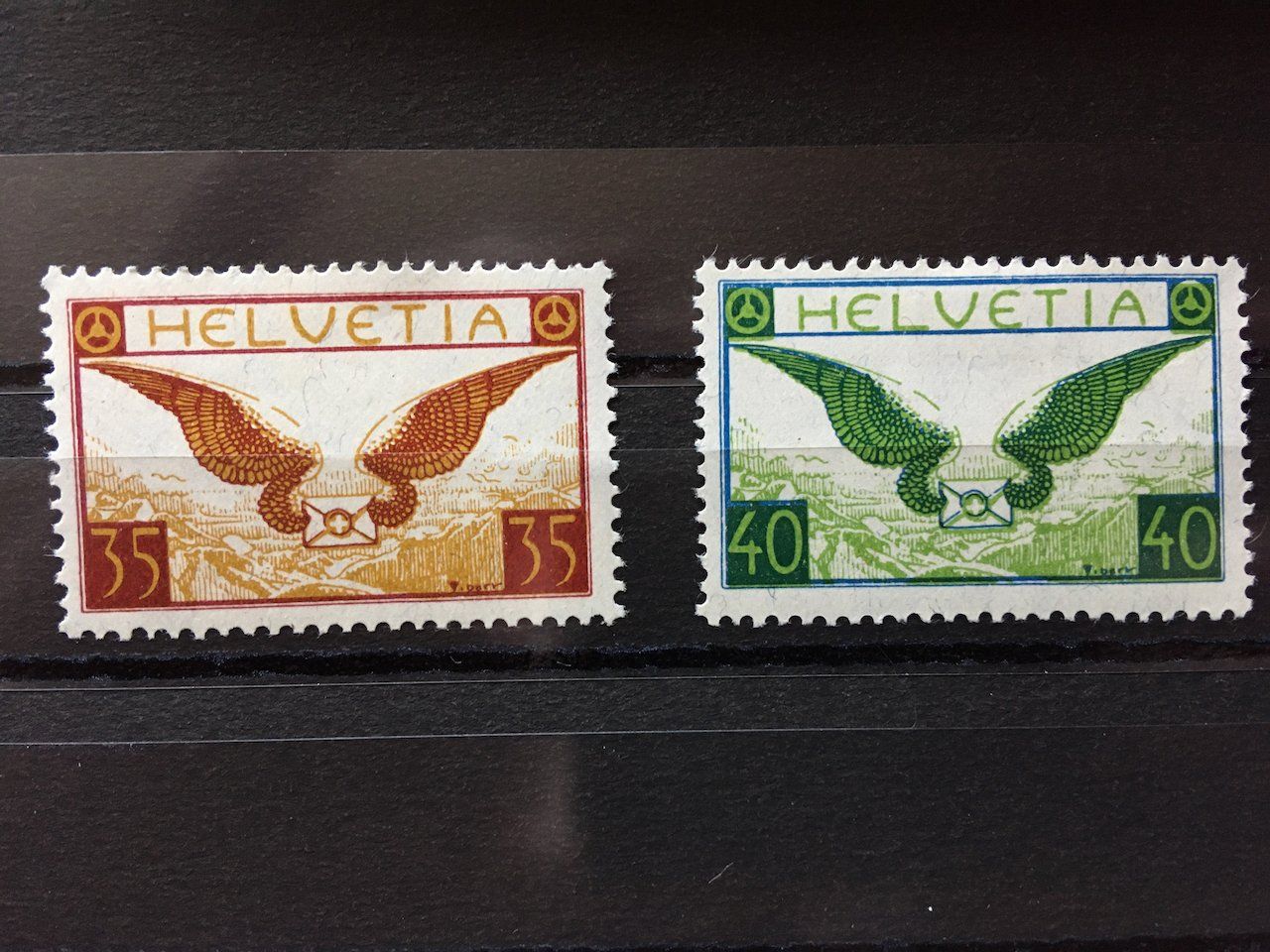 Alle Briefmarken: Flugpost 1929 ungestempelt – Gebraucht aus Nesslau von andi_hon